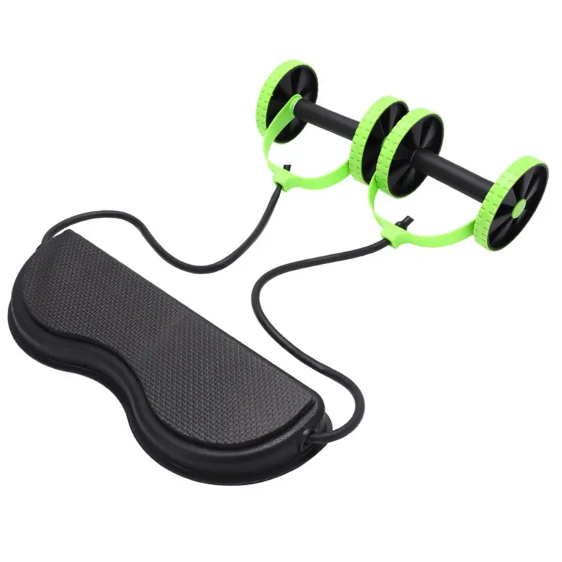 Ab Roller with Resistance Band
