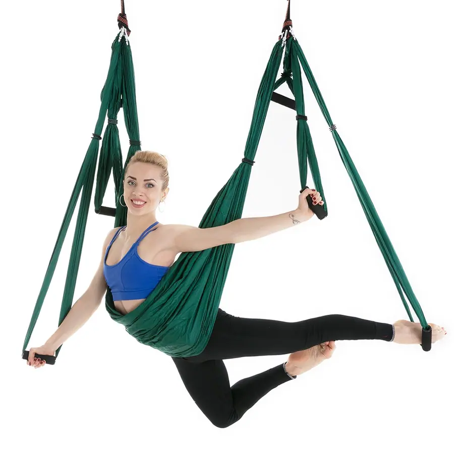 Aerial-Yoga-Tücher mit Griffen
