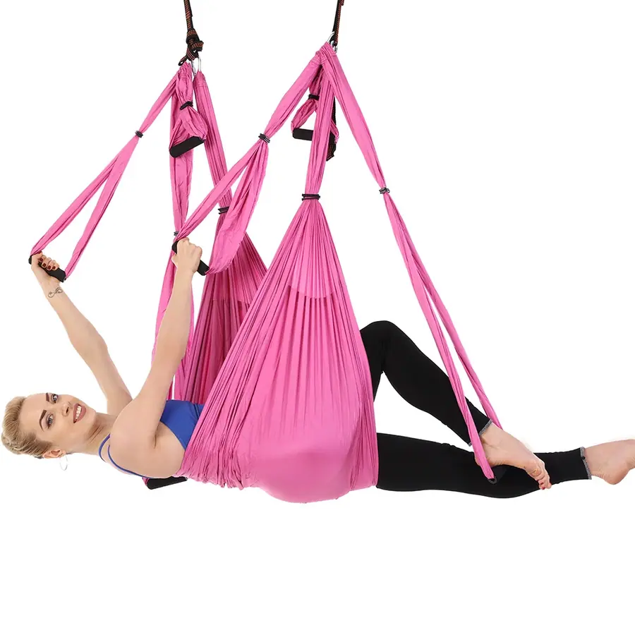 Aerial-Yoga-Tücher mit Griffen