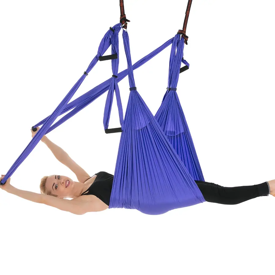 Aerial-Yoga-Tücher mit Griffen