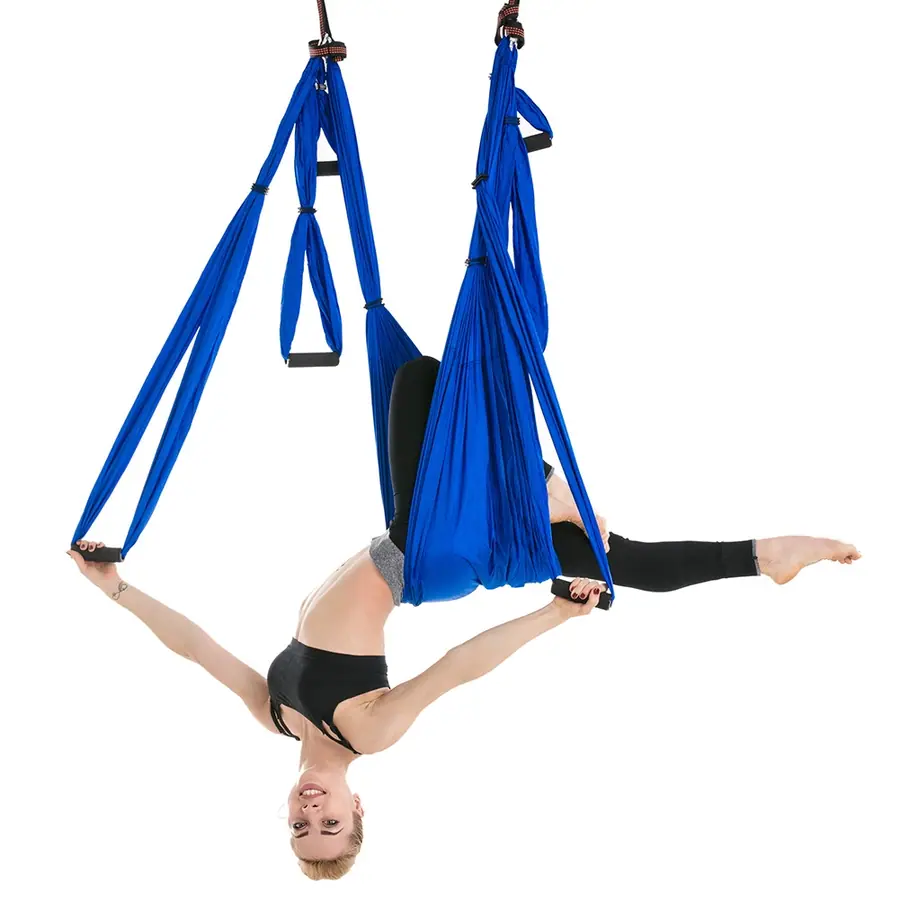 Aerial-Yoga-Tücher mit Griffen