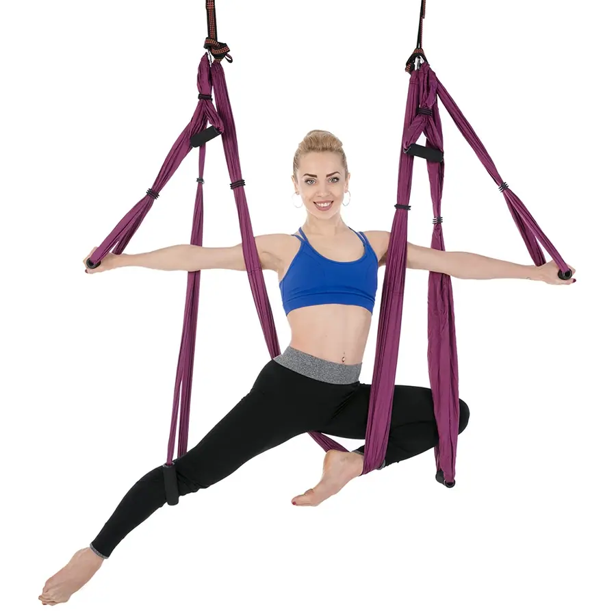 Aerial-Yoga-Tücher mit Griffen