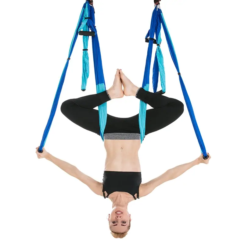 Aerial-Yoga-Tücher mit Griffen