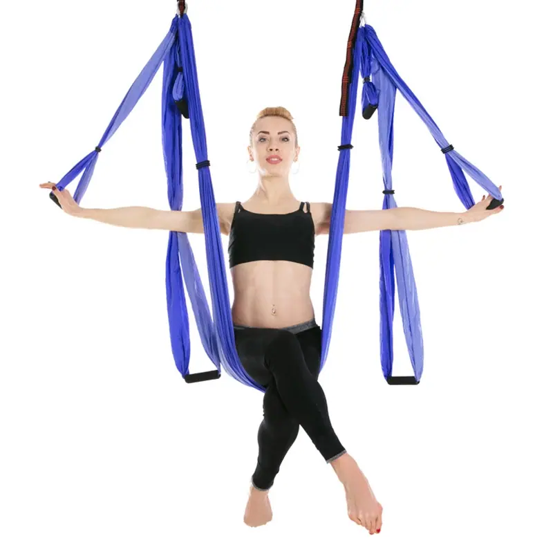 Aerial-Yoga-Tücher mit Griffen