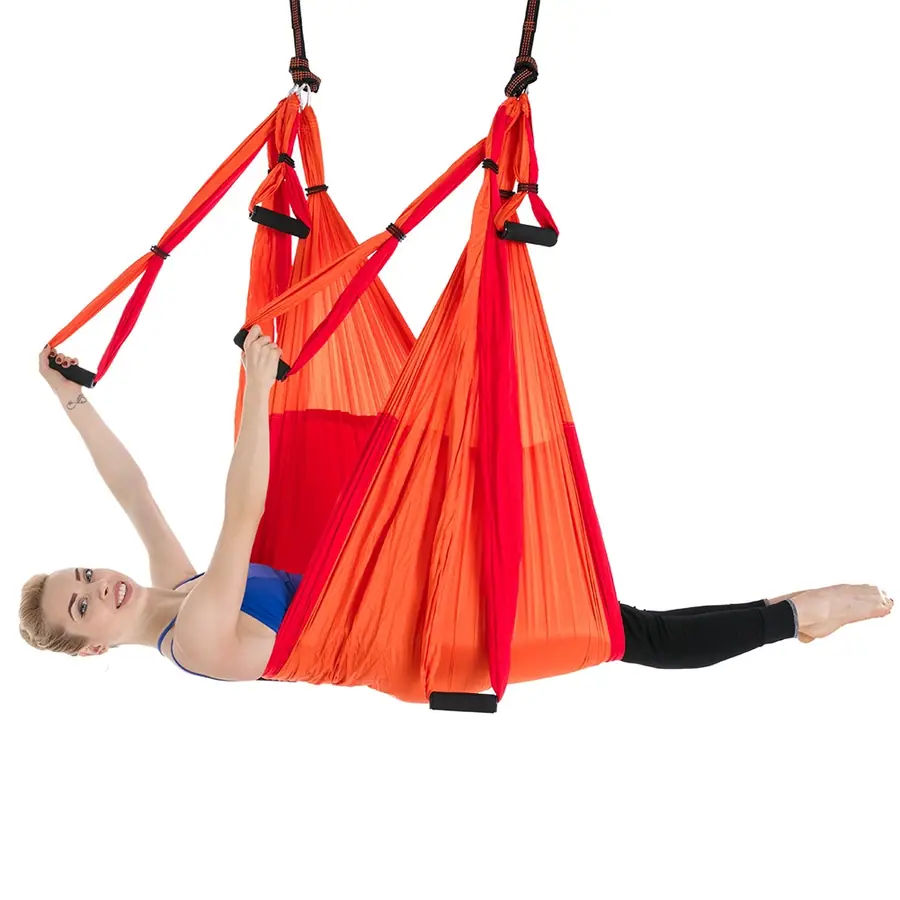Aerial-Yoga-Tücher mit Griffen