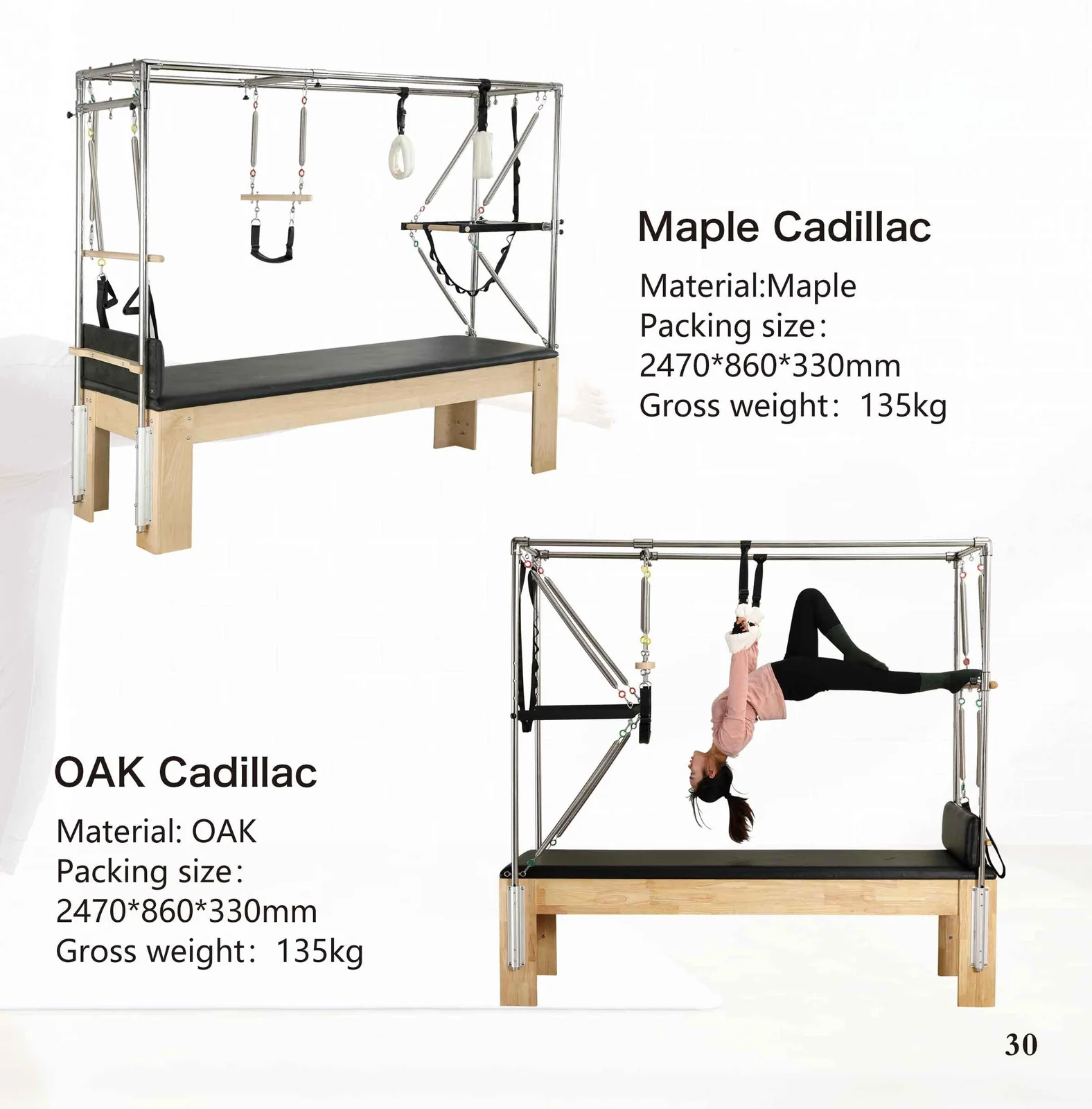 2026 catalogue page 30 — Maple Cadillac and OAK Cadillac