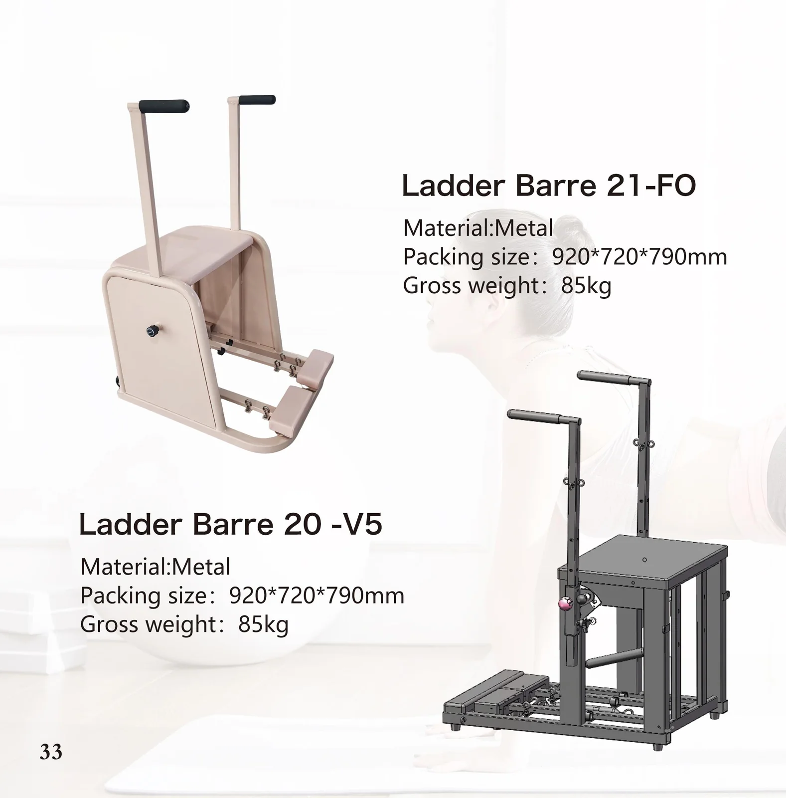 2026 catalogue page 33 — Chair 1-A and Chair 10-A